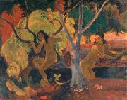 Paul Gauguin Bathers at Tahiti oil